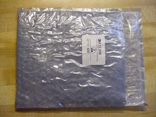 100 3M 2120R 6&#034;x7&#034; Bubble Cushioned Static Shielding Bags foldover NEW Lot# 5257