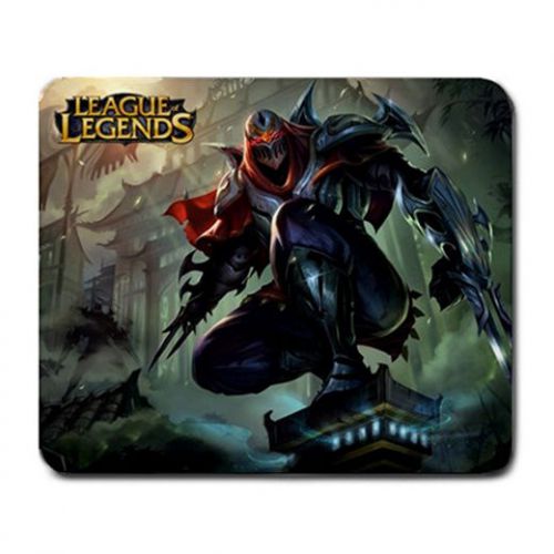 Zed The Master Of Shadow Designs Anti-Slip Mat Mousepad