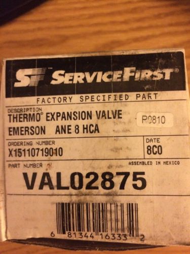 New Emerson Trane VAL02875 Thermo Expansion Valve