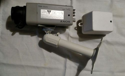 Sony SPT M124 Hyper Had CCD Auto Iris Lens B&amp;W Video Camera Package