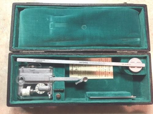 VERY NICE DIETZGEN Ott - PLANIMETER Germany Drafting Tool IN CASE 95166 Vintage