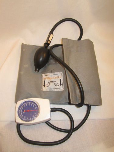 Blue and White Tycos Self Check Sphygmomanometer with Arm Cuff - Blood Pressure