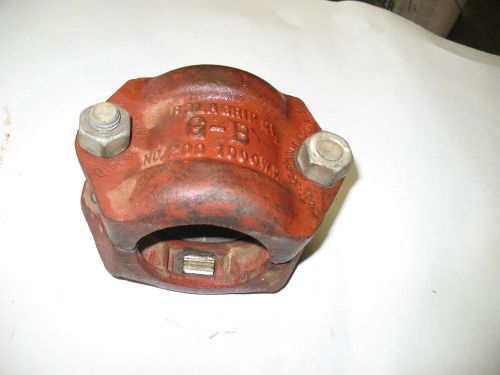 2 1/2 inch Victaulic Roustabout, Gruvlok Roughneck, Gusten Bacon no 200