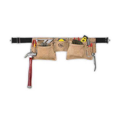Clc custom leathercraft i427x heavy duty 12-pocket carpenter tool belt for sale