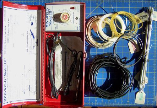 MINI WELD MAC TOOLS AIRLESS PLASTIC WELDER WITH POLYPROPYLENE RODS &amp; COILS
