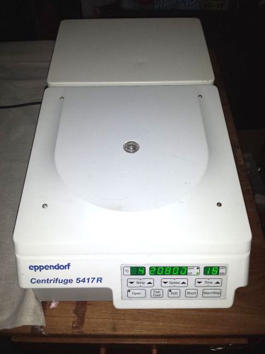 Eppendorf 5417r refrigerated centrifuge for sale