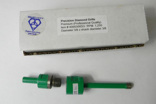 Diamond core drill bit 3/8&#034;-  u.s. made b smart cut for sale