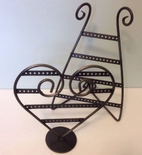 Set Of Two Wrought Iron Earring Displays