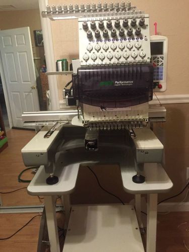 Ricoma 1501 pt commercial 15 needle embroidery machine - fully serviced for sale