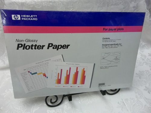 LOT OF 2 Hewlett Packard  Non-Glossy Plotter Paper  11 X 17 INCH