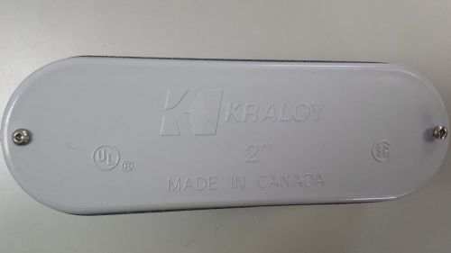 Kralon 2&#034; lb box electrical pvc sch 40 lb20 2&#034; conduit body, 660 cu in free ship for sale