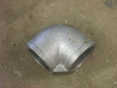 3&#034;  stainless steel elbow pipe fitting  304 stainless  npt