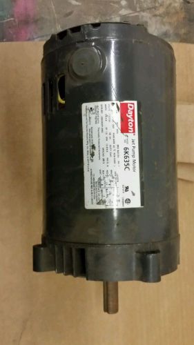Dayton jet pump motor 3/4 HP 115/230 1PH 3450 RPM 56c