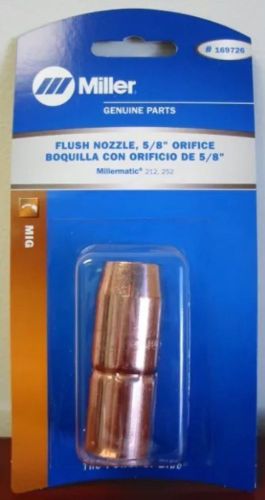 Miller Genuine Flush Nozzle 5/8&#034; orifice for Millermatic 212 &amp; 252 - 169726
