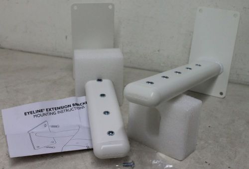 BNIB EYELINE EBKT30 Extension Wall Mount Projector Screen Brackets White