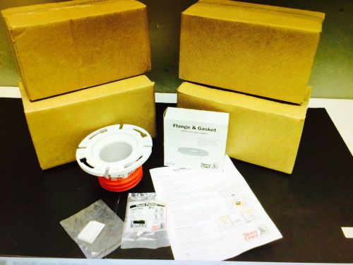 Sioux Chief Closet Flange Install Kit Push-Tite PVC 4&#034;