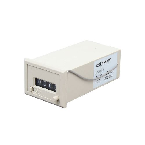 High Accuracy Digital 4 Digit Counter 0-9999 110V With Press Reset Function