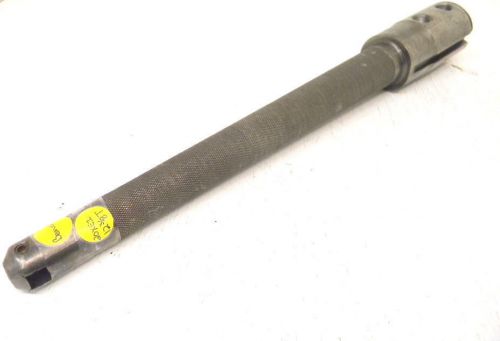 USED BEAVER QUICK CHANGE BORING BAR HOLDER with 2.00&#034; Shank for 3/8&#034; TOOL BITS