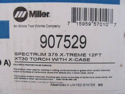 Miller Spectrum 375 X-Treme Plasma Cutter w/ XT30 Torch