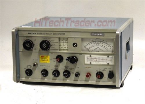 Singer NM 65T Radio Interference Analyzer/Reciever 12178