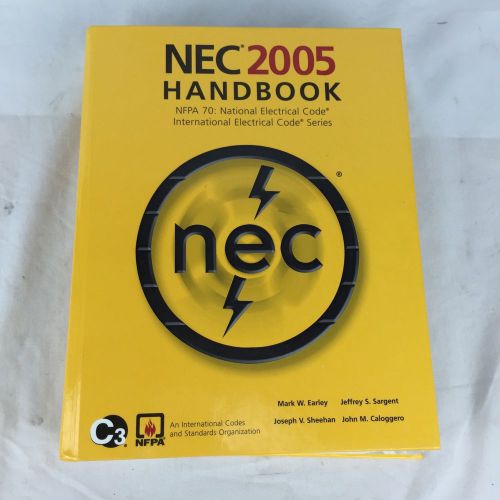FAST SHIP! - National Electrical Code NFPA 2005 Hardcover Manual! Clean!