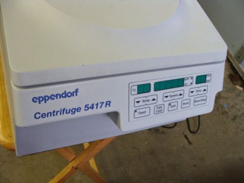 Eppendorf Centrifuge 5417R Refrigerated Laboratory Benchtop Multi Purpose
