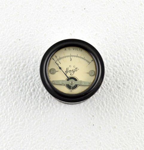 Vintage Hoyt AC Voltmeter for Tube Radio or Tube Tester