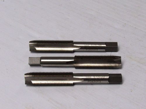 NEW LOT OF 3 R&amp;N TAP 1/2-20 NF HSGH-3 3-1/2&#034;OAL 9/32&#034;SQUARE END
