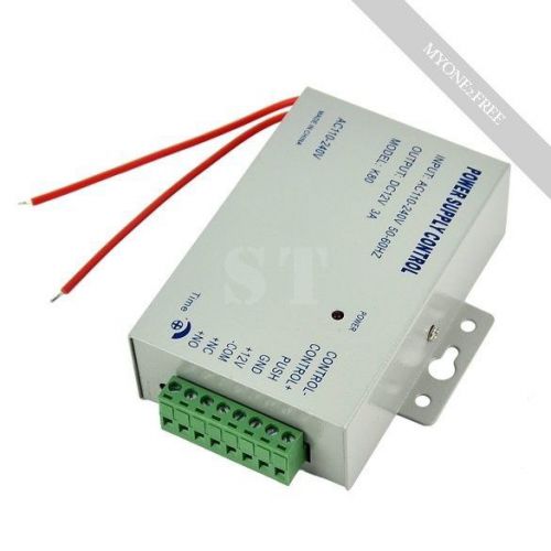New Door Access Control Switch Power Supply DC 12V 3A/AC 110~240V Special deal
