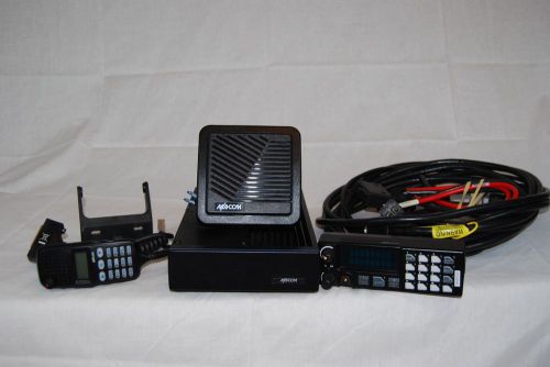 MACOM / M/A-COM M7100 IP PORTABLE / MOBILE VEHICLE MOUNT RADIO SET / VHF - 110W