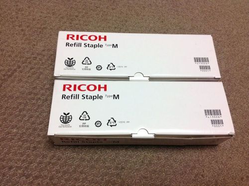 Ricoh Refill Staple Type M EDP Code 413026 No. 1201R-AM Full Box Plus