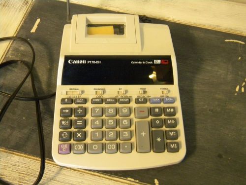Cannon P170-DH Electronic Buisness Machine Calculator