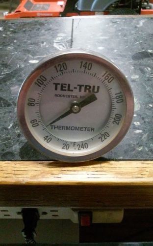 Tel tru thermometer 20/240 used free shipping for sale