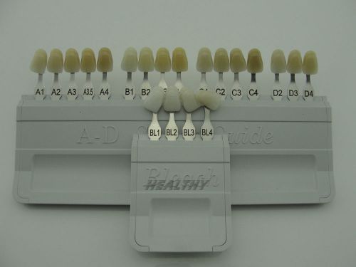 Ivoclar Vivadent 20 Colors A-D SHADE GUIDE DENTAL PORCELAIN TEETH 1 Set