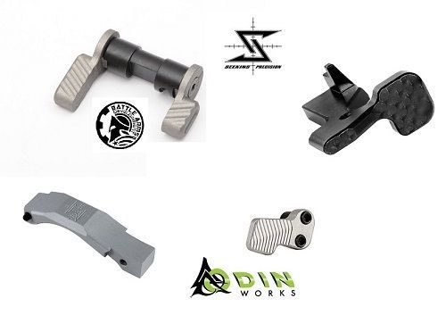Seekins Precision / Odin Works / B.A.D. Enhancement Kit - Silver/Aluminum