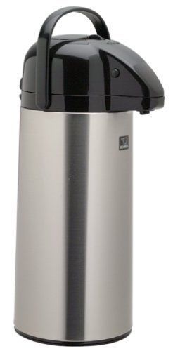 ZOJIRUSHI Air Pot Brushed Stainless Steel Beverage Dispenser/ 74 oz. /AAPE-22SB