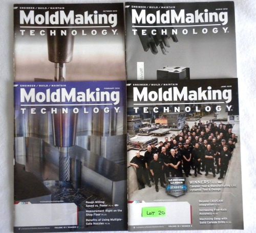 4 Magazines - Mold Making Technology Magazines  - Lot # 20