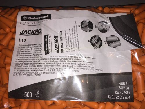 Jackson Safety H10 Uncorded Earplugs 31 DB - 25708