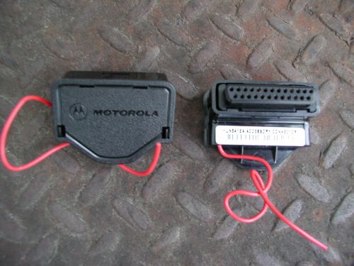 Two Used Motorola MSC2000 Accessory Connectors HLN6412A MCS 2000