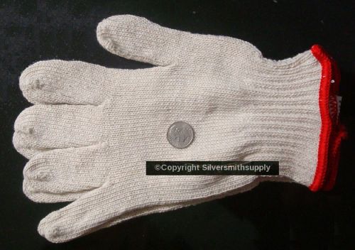 Small size jewelry buffing gloves 1 pair silversmith goldsmith polishing gloves