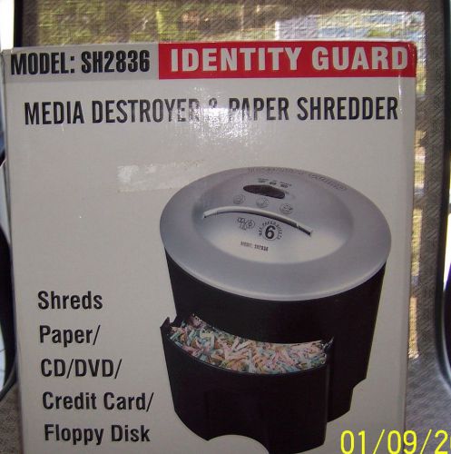 Identity Guard Paper &amp; Media Shredder SH2836