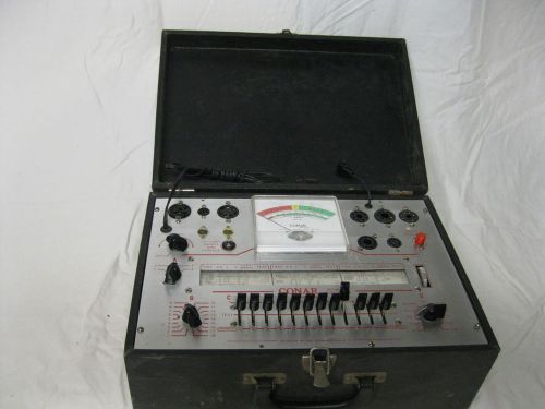 Vintage conar model 221 tube tester for parts or repair ---------------&gt; cool!!! for sale