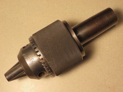 Jacobs no. 4 0 - 3/4&#034; drill chuck w/ threaded taper arbor for sale