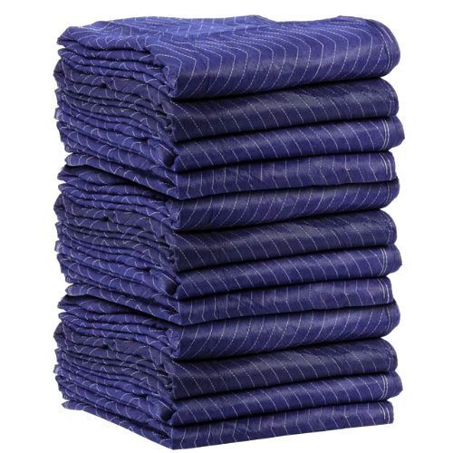 72 x 80 us cargo control moving blanket (12-pack) - econo saver (43 lbs/dozen, b for sale