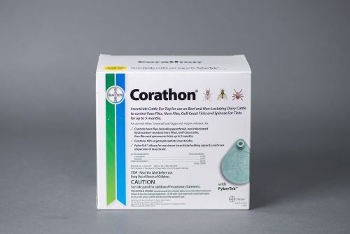 Corathon Insecticide Cattle Ear Tag ( Bayer ) 20 tags / box