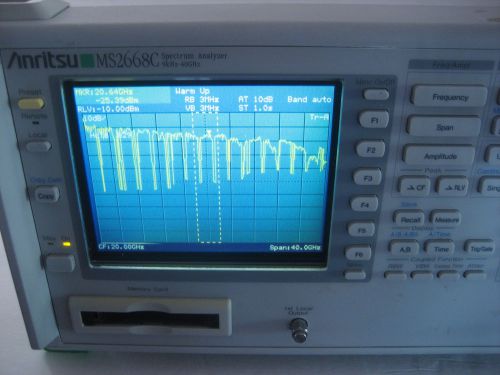 Anritsu MS2668C 9KHz - 40 GHz Spectrum Analyzer. Price Reduced