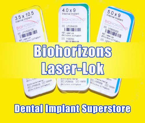 Biohorizons - Tapered Tissue Level Laser Lok - 5.8 x 10.5mm - Exp. 2019 - 06