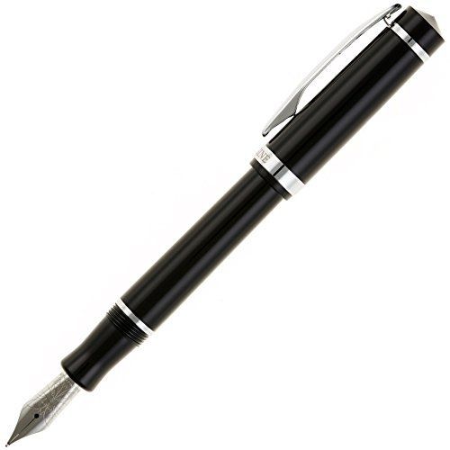 Nemosine Singularity Fountain Pen, Medium German Nib, Velvet Black