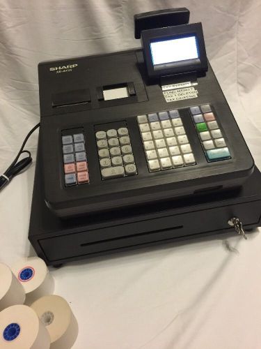 Sharp XE-A43S Cash Register. POS. Terminal.  Till.  Easy To Use.