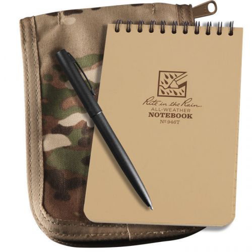 946M-Kit Rite In The Rain OCP MultiCam Cover Notebook with Black Pen NSN *NIB*/